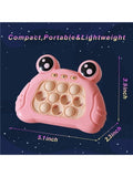 Fast Push Intelligent Game - Pink Bubble Fidget Toy for Kids & Adults