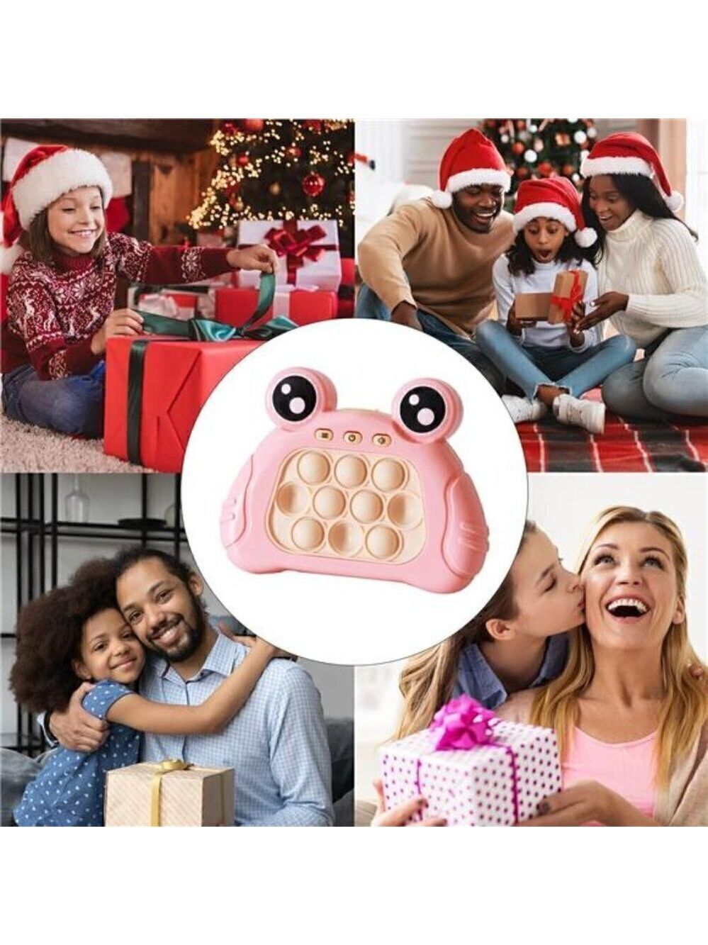 Fast Push Intelligent Game - Pink Bubble Fidget Toy for Kids & Adults